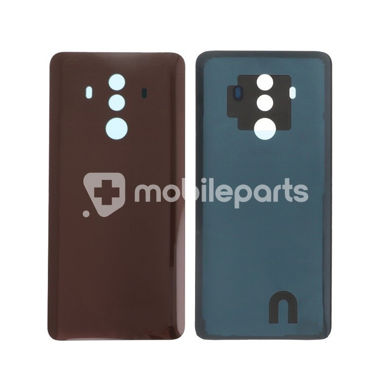 Rear Cover Brown + Adhesive Huawei Mate 10 Pro No Logo