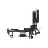Charging Connector Flex Cable Black iPhone 14 (A) No Logo