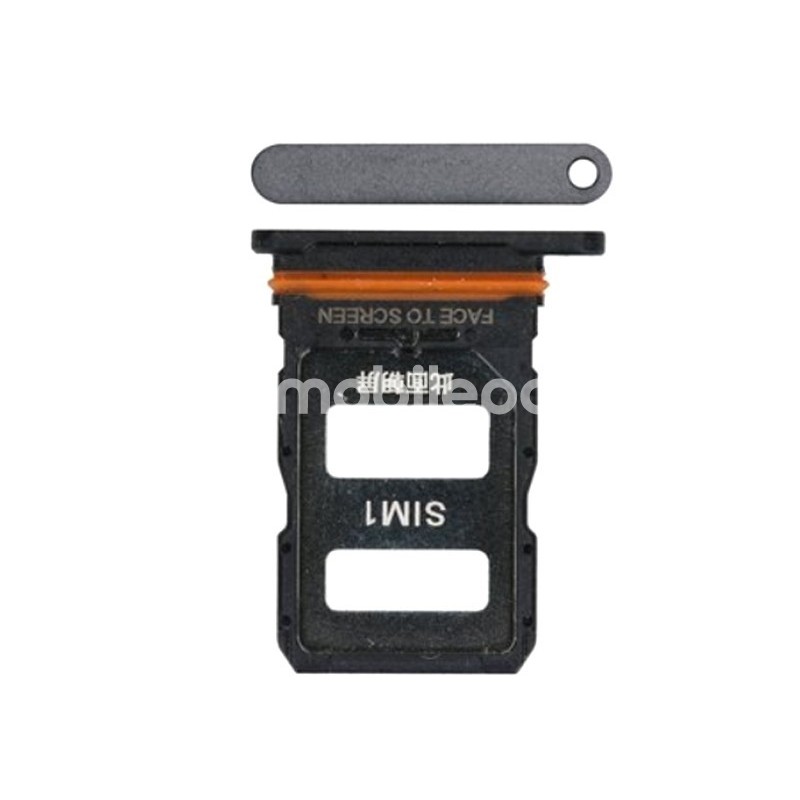 Sim Card Tray Black Xiaomi 12 Lite