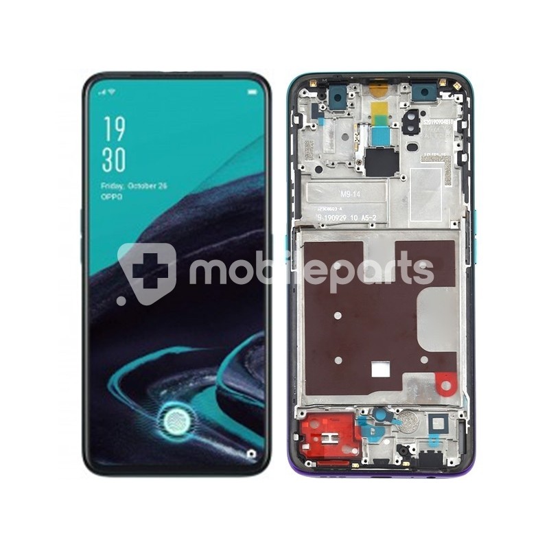 Display Touch + Frame Green OPPO Reno 2Z (OLED)