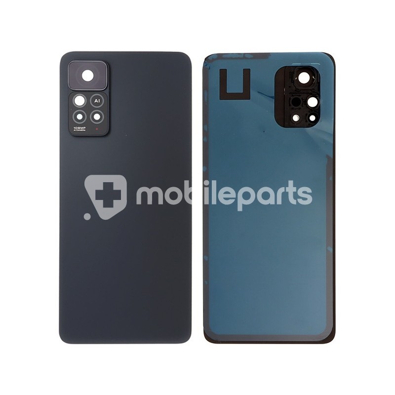 Rear Cover Black + Camera Lens Xiaomi Redmi Note 11 Pro 5G No Logo