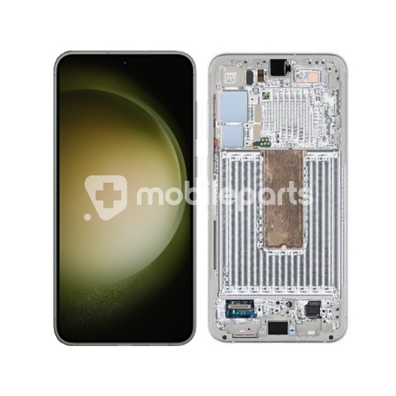 Display Touch + Frame Lime Samsung SM-S916 S23+ Ori