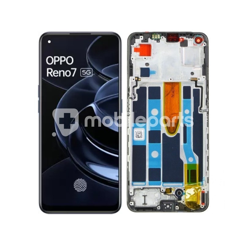 Display Touch + Frame Black OPPO Find X5 Lite - Reno7 5G (OLED)