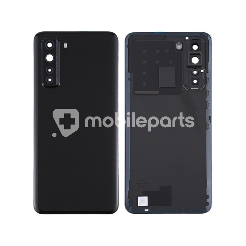 Rear Cover Black + Camera Lens Huawei P40 Lite 5G No Logo
