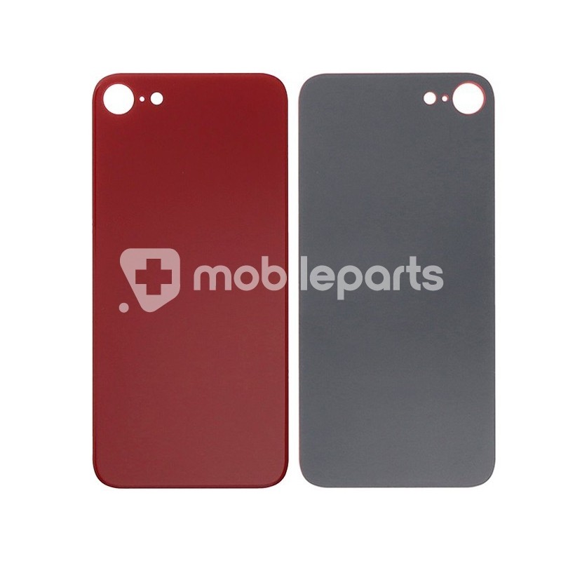 Rear Cover Red iPhone SE 2020 - SE 2022 Big Hole No Logo