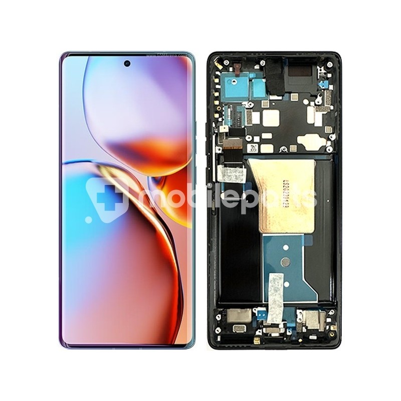 Display Touch + Frame Black Moto Edge 40 Pro Ori