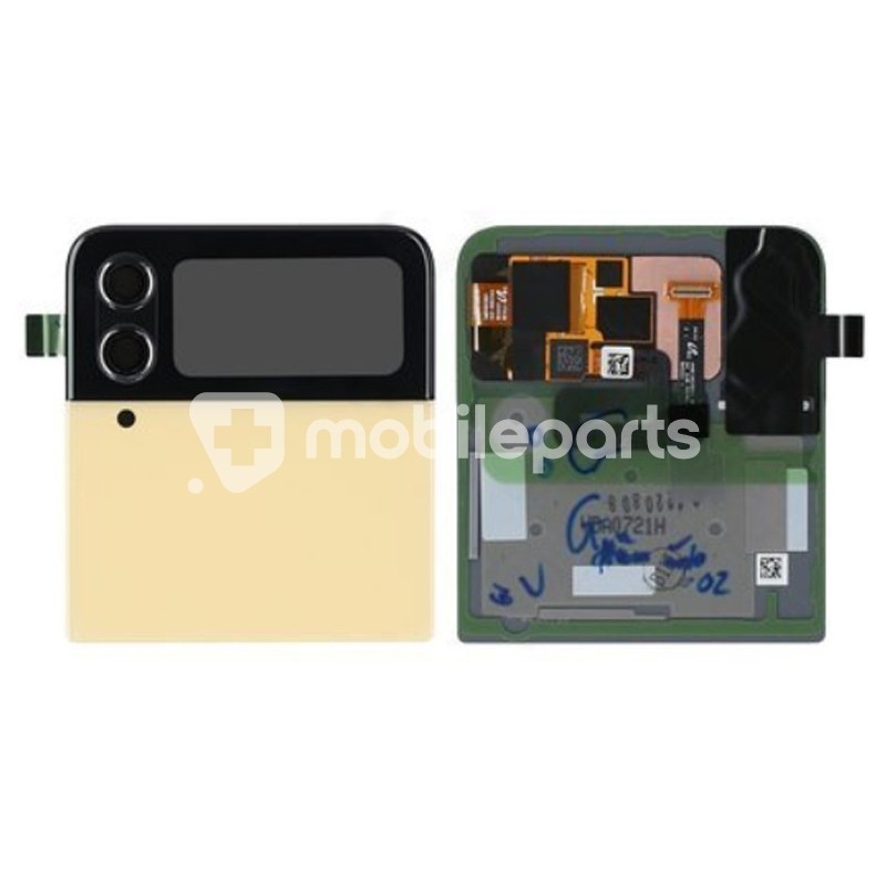 Cover TOP + LCD SUB Bespoke Yellow Samsung SM-F721 Flip4 Ori