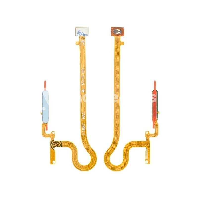 Fingerprint Pearl White Flex Cable Vivo Y21 - Y21s