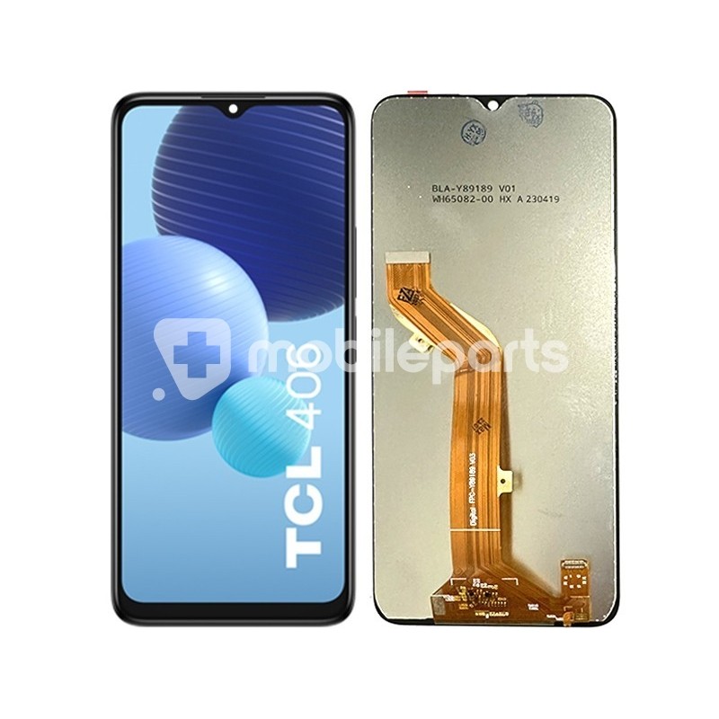 Display Touch Black TCL 406 - TCL 408 (IPS)