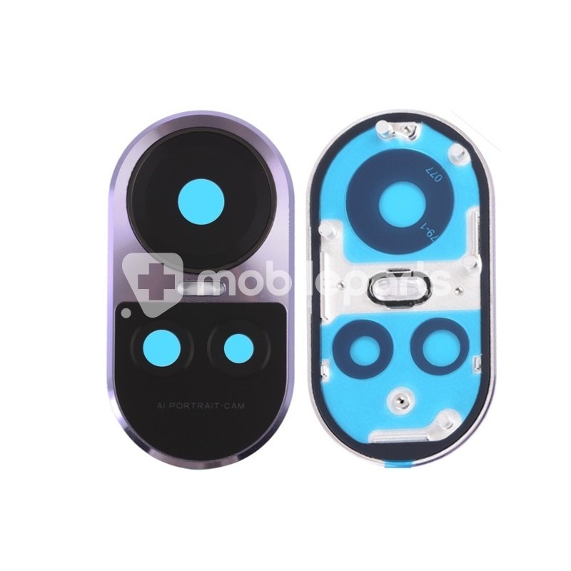 Rear Camera Lens Purple + Frame OPPO Reno 10 5G