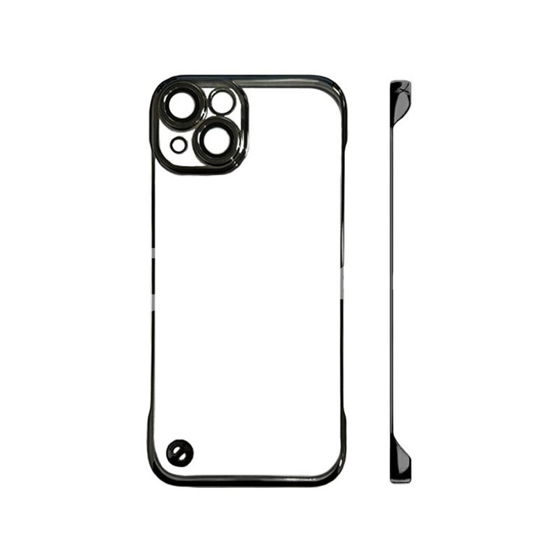 Stylish Ultra Thin Black Plating Case for iPhone 13