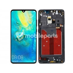 Display Touch + Frame Black Huawei Mate 20 (Pulled)