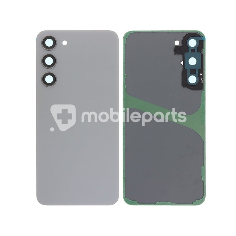Rear Cover Graphite + Camera Lens Samsung SM-S916 S23+ No Logo