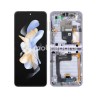 Display Touch + Frame Bora Purple Samsung SM-F721B Flip4 Ori