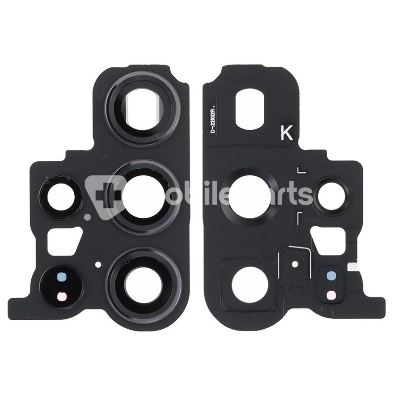 Rear Camera Lens + Frame Phantom Black Samsung SM-S918 S23 Ultra