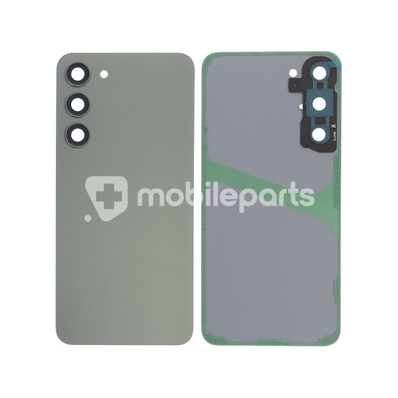 Rear Cover Green + Camera Lens Samsung SM-S916 S23+ No Logo