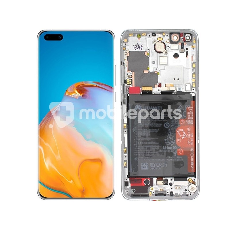 Display Touch + Frame White Huawei P40 Pro Ori