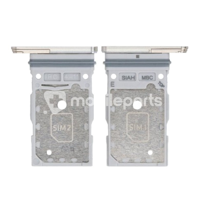 Dual Sim Card Tray Cream Samsung SM-S918 S23 Ultra