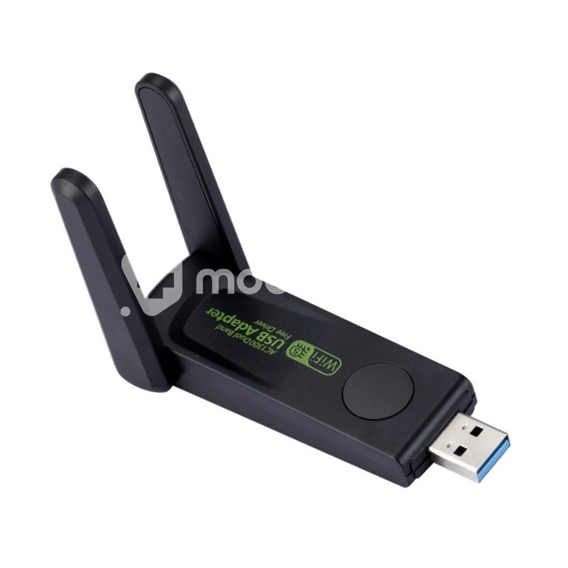 Dongle WI-Fi Dual Frequency 2,4 GHz 300 Mbps 5 GHz 867 Mbps