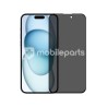 Tempered Glass Anti-Spy iPhone 15 - 15 Pro