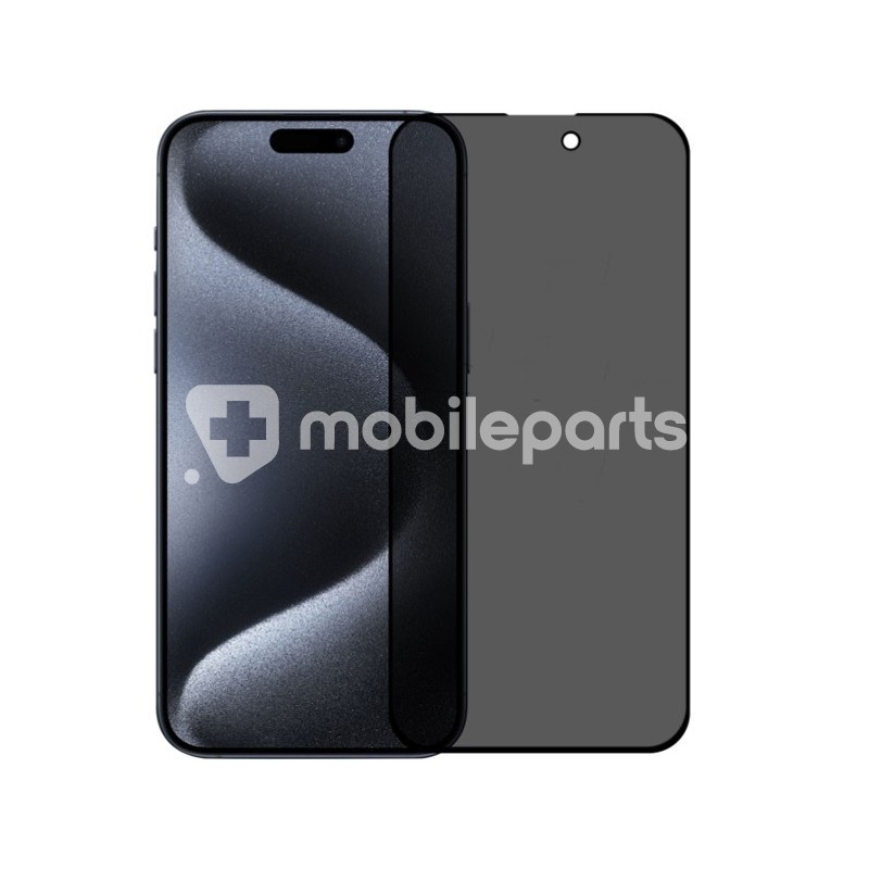 Tempered Glass Anti-Spy iPhone 15 Plus - 15 Pro Max