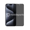 Tempered Glass Anti-Spy iPhone 15 Plus - 15 Pro Max