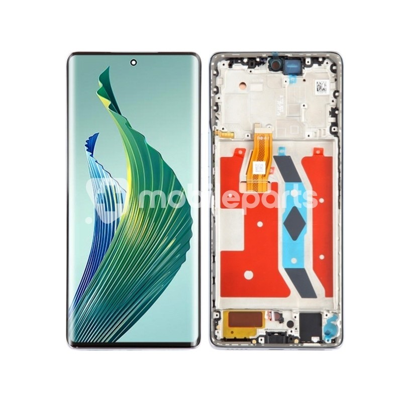 Display Touch + Frame Silver Honor Magic 5 Lite - X9a (PULLED)