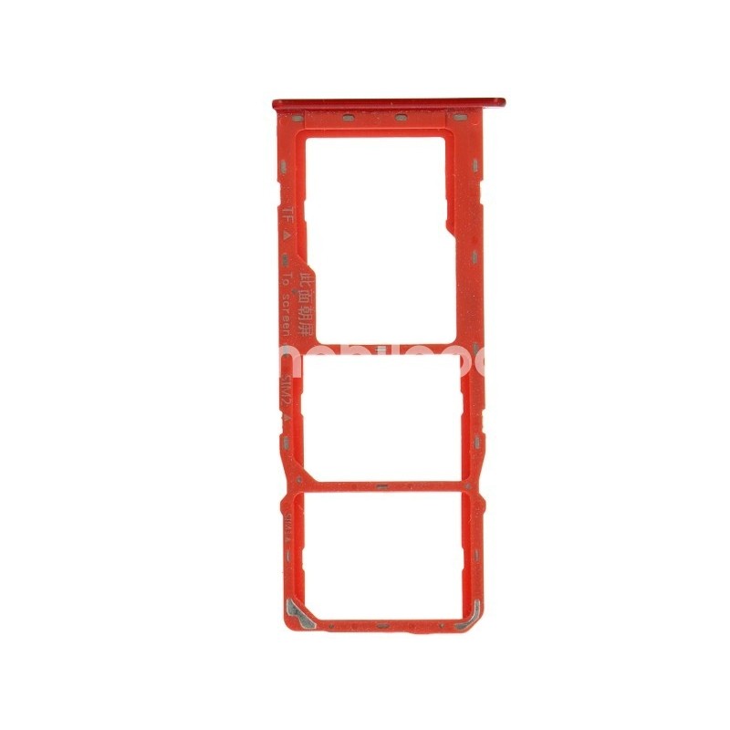 Sim Card Tray Red Samsung SM-A107 A10S