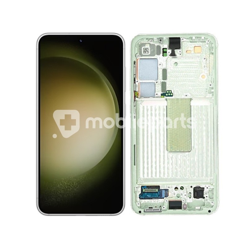Display Touch + Frame Lime Samsung SM-S911 S23 Ori