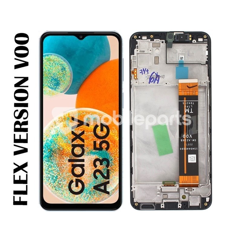 Display Touch + Frame Black Samsung SM-A236 A23 5G Ori