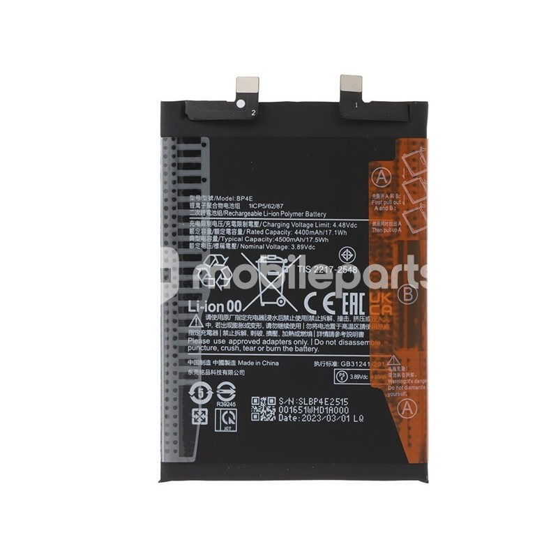 Battery BP4E 4500mAh Xiaomi 13 Lite No Logo