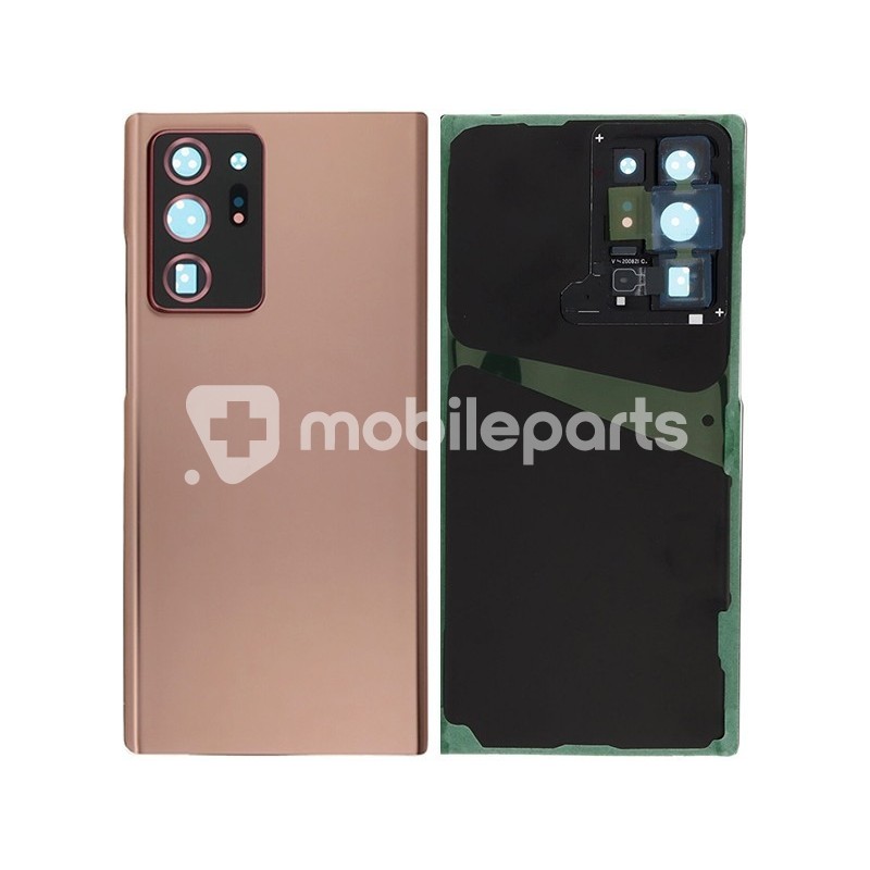 Rear Cover Bronze + Camera Lens Samsung SM-N986 Note 20 Ultra 5G No Logo