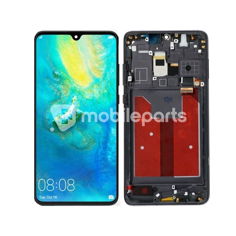 Display Touch + Frame Black Huawei Mate 20 (Pulled)