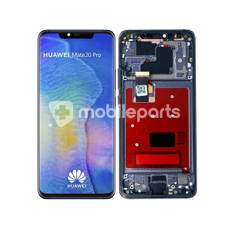 Display Touch + Frame Black Huawei Mate 20 Pro (Pulled)