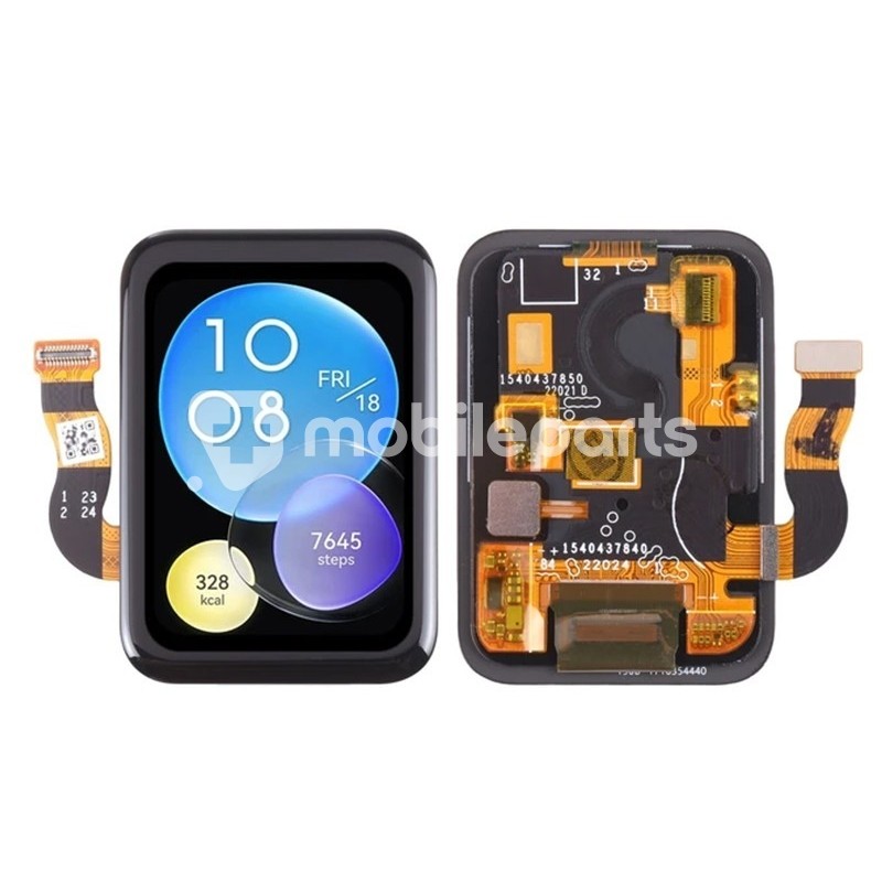 Display Touch Black Huawei Watch Fit 2