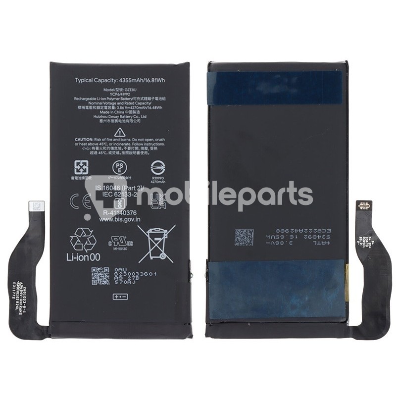 Battery GZE8U 4355mAh Google Pixel 7 No Logo
