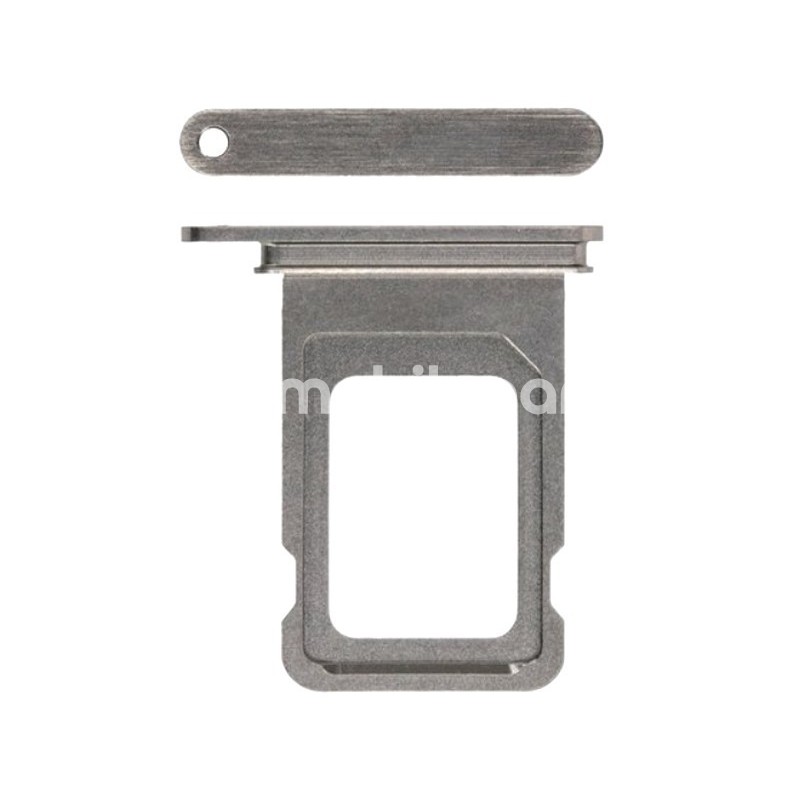 Single Sim Card Tray Natural Titanium iPhone 15 Pro - 15 Pro Max