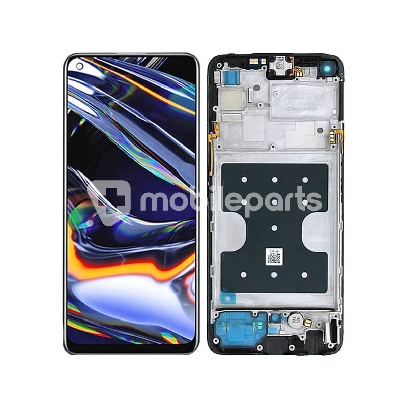 Display Touch + Frame Black Realme 7 Pro Ori