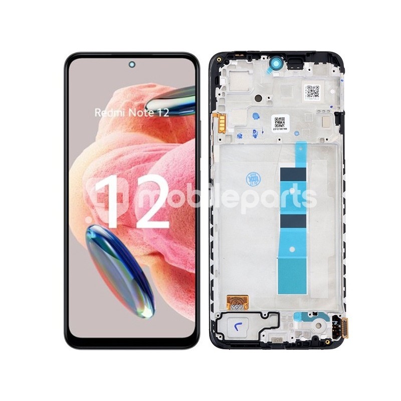 Display Touch + Frame Black Xiaomi Redmi Note 12 4G (OLED)