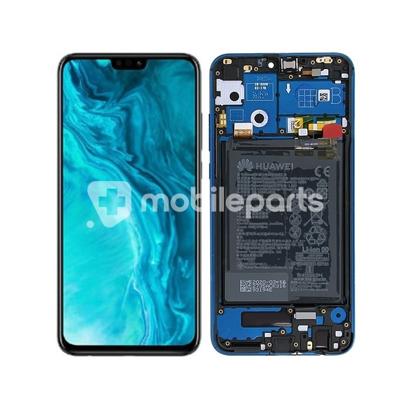 Display Touch + Frame Blue + Battery Honor 9X Lite Ori