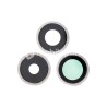 Rear Camera Lens + Frame White Titanium iPhone 15 Pro
