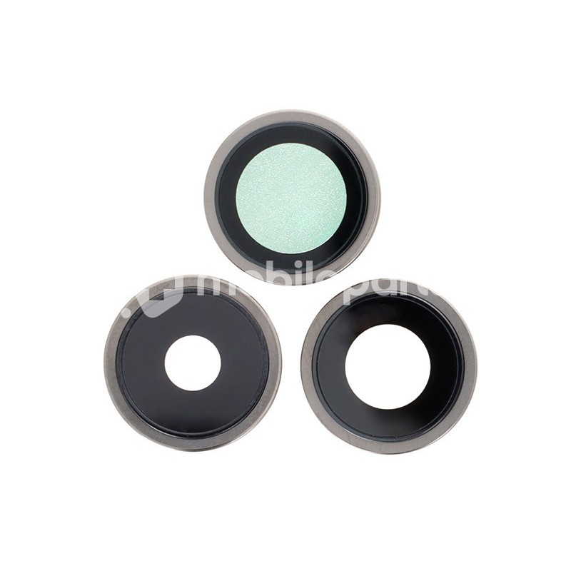 Rear Camera Lens + Frame Natural Titanium iPhone 15 Pro