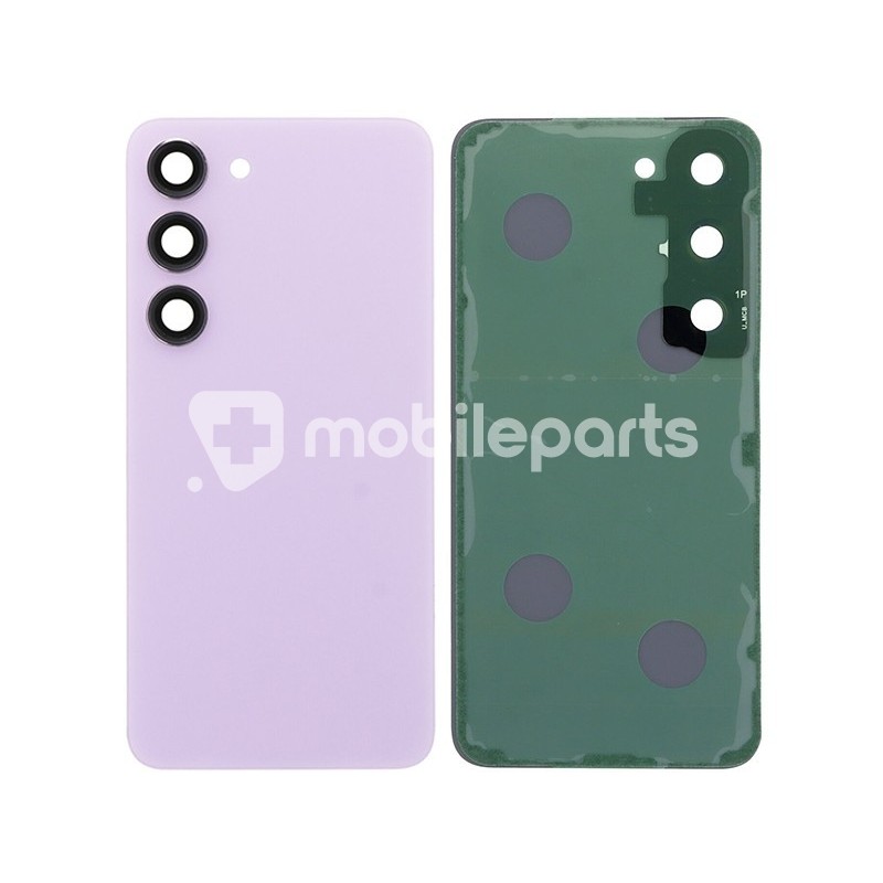 Rear Cover Lavender + Camera Lens Samsung SM-S911 S23 No Logo