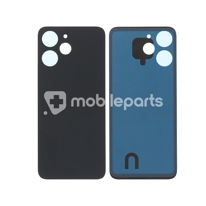 Rear Cover Midnight Black Xiaomi Redmi 12 4G No Logo