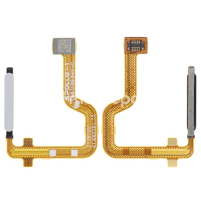 Fingerprint Flex Cable Satin Silver Moto G32