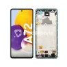 Display Touch + Frame Blue Samsung SM-A725 - A726 A72 Ori