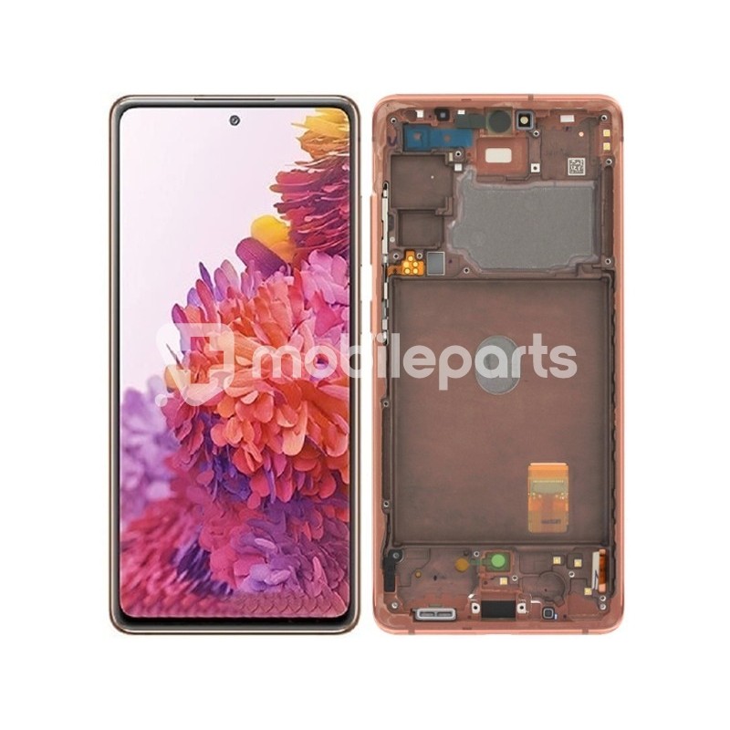 Display Touch + Frame Orange Samsung SM-G780 - G781 (B-G) S20 FE Ori