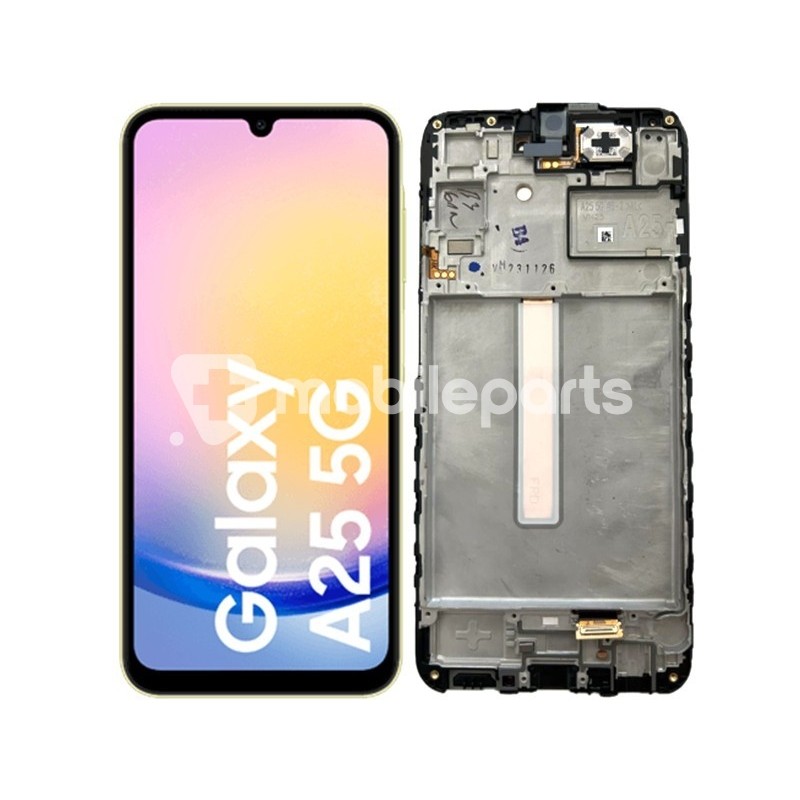 Display Touch + Frame Black Samsung SM-A256 A25 5G Ori