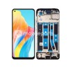 Display Touch + Frame Black OPPO A78 4G (Pulled)