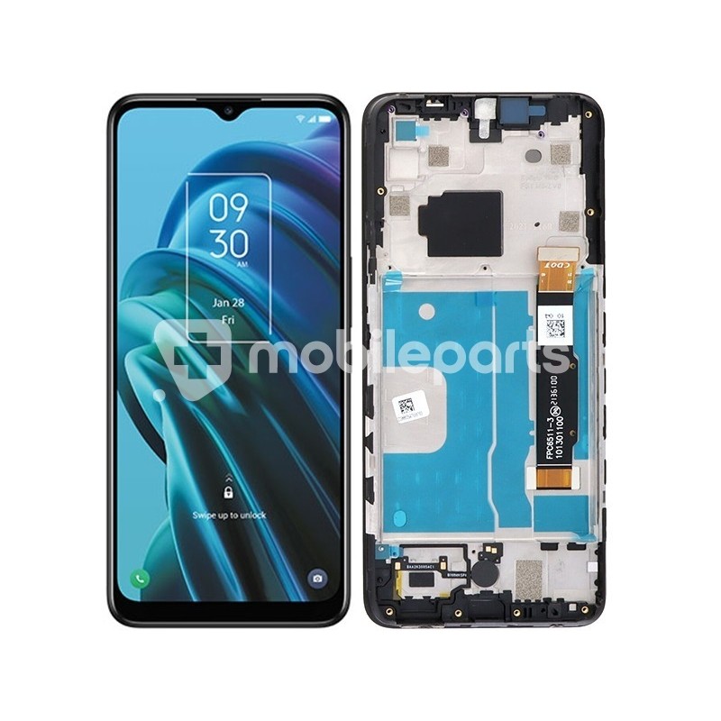 Display Touch + Frame Black TCL 30 XE 5G (IPS)